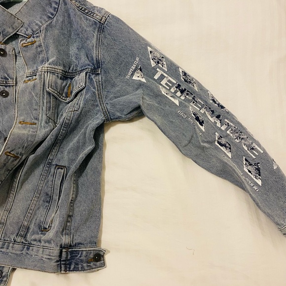 Off White Jean Jacket - Picture 3 of 7